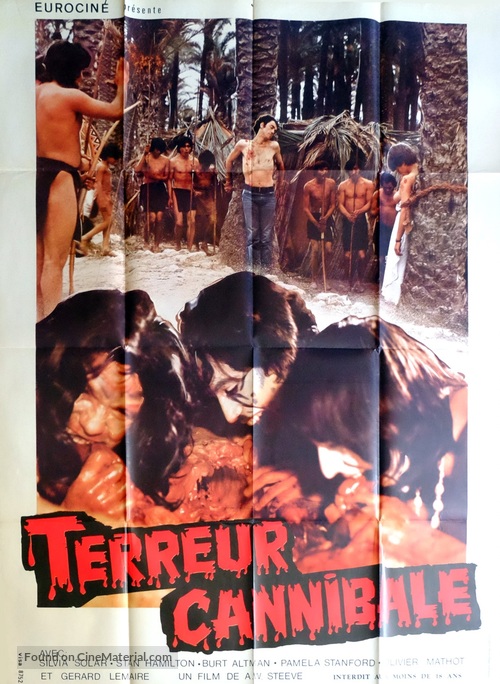 Terreur cannibale - French Movie Poster