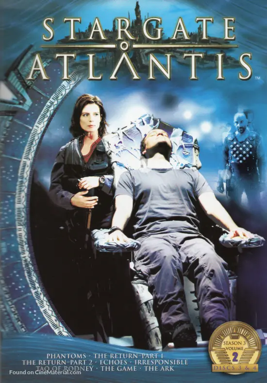 &quot;Stargate: Atlantis&quot; - DVD movie cover