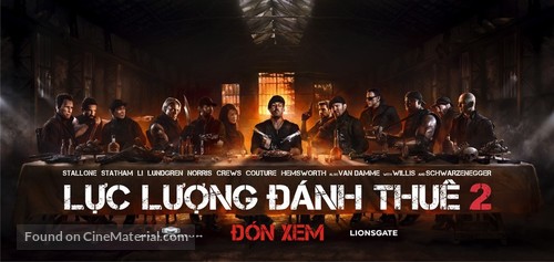 The Expendables 2 - Vietnamese Movie Poster