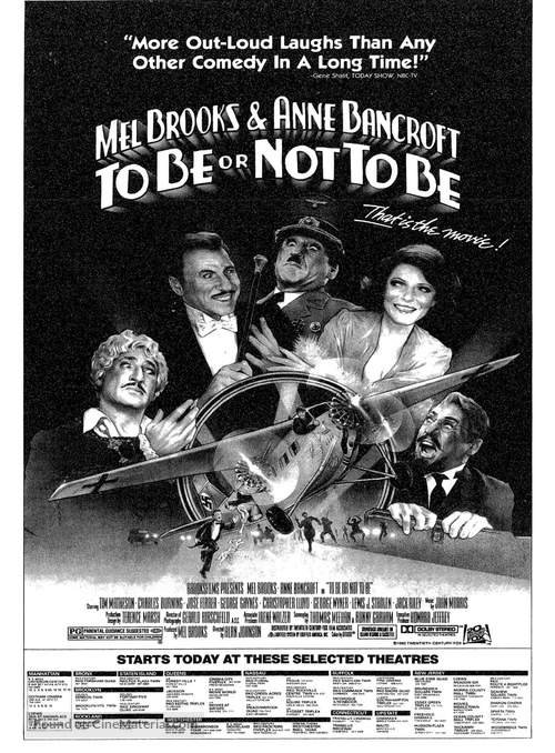 To Be or Not to Be - poster