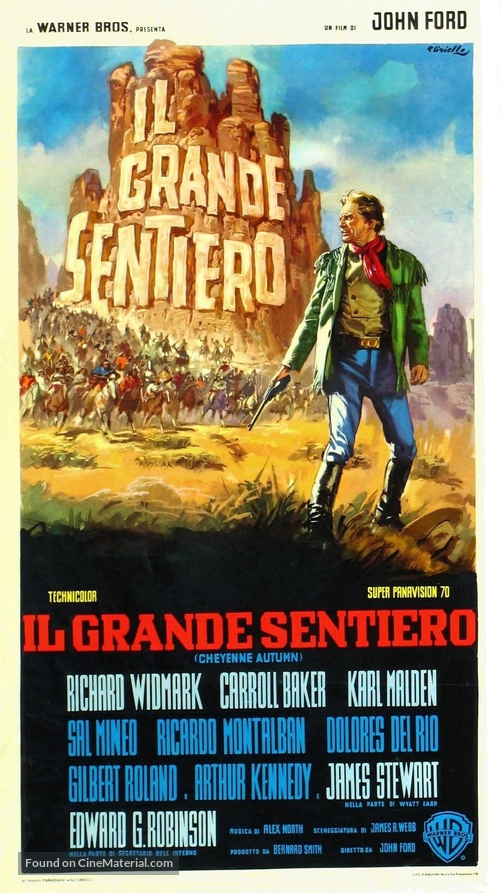 Cheyenne Autumn - Italian Movie Poster
