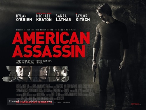 American Assassin - British Movie Poster