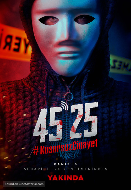 45 25: #KusursuzCinayet - Turkish Movie Poster