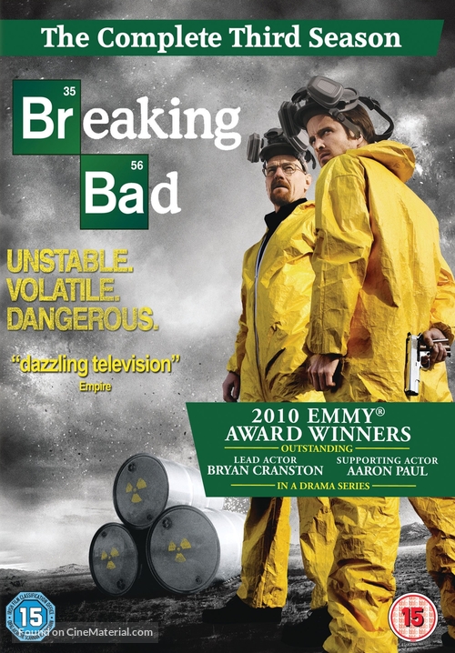&quot;Breaking Bad&quot; - British DVD movie cover