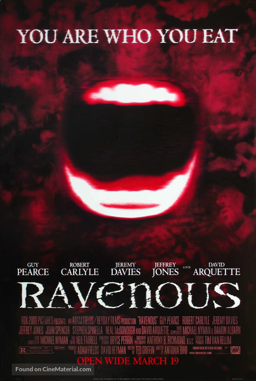 Ravenous - Movie Poster