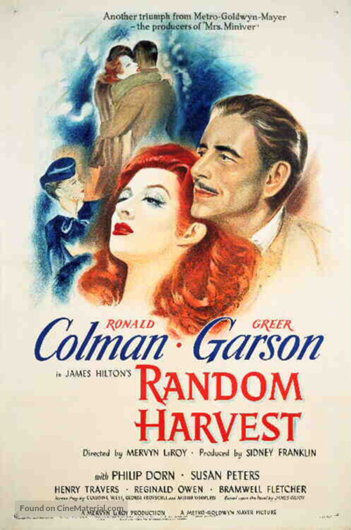 Random Harvest - Movie Poster