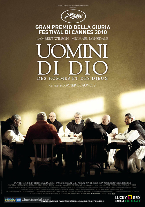 Des hommes et des dieux - Italian Movie Poster