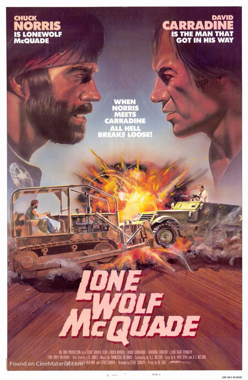 Lone Wolf McQuade - Movie Poster