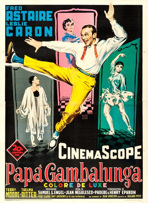 Daddy Long Legs - Italian Movie Poster