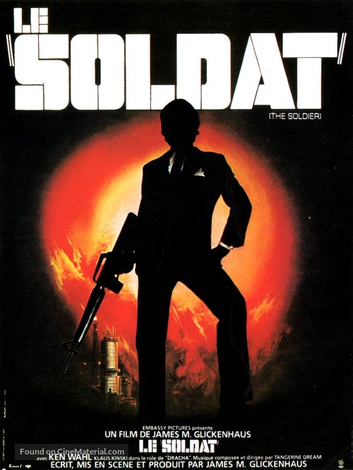 The Soldier - French Movie Poster