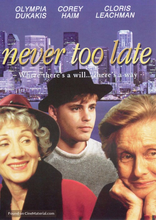 Never Too Late - Canadian Movie Poster