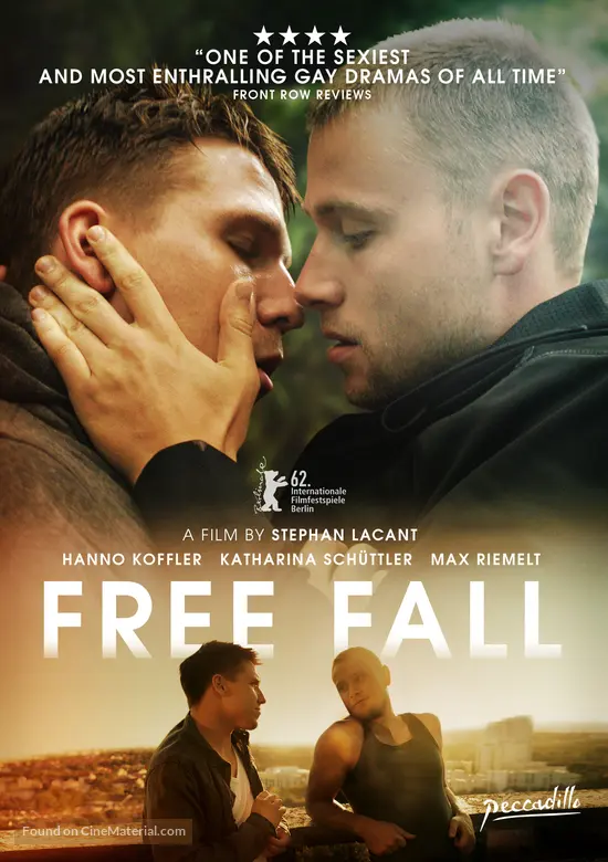 Freier Fall (2013) British dvd movie cover