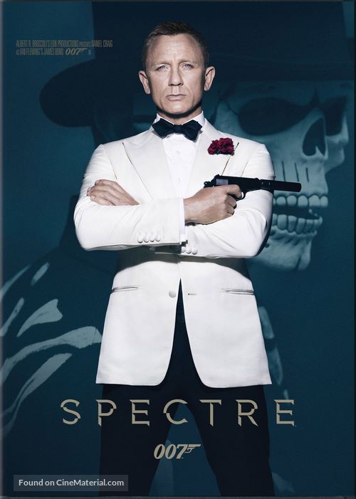 Spectre - DVD movie cover