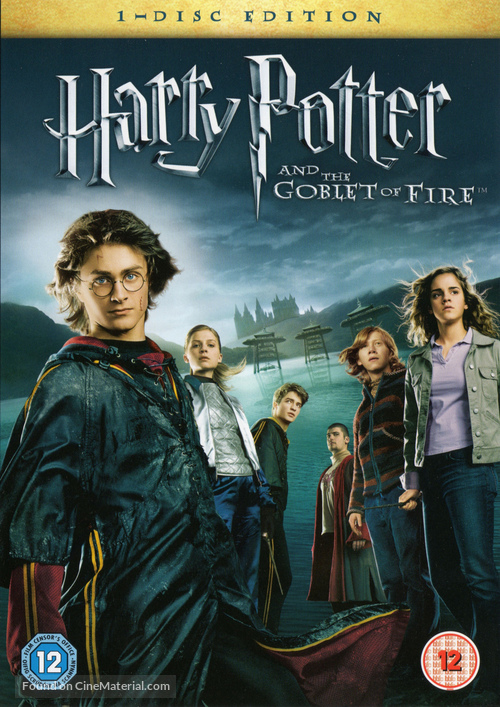 Harry Potter and the Goblet of Fire - British Movie Cover