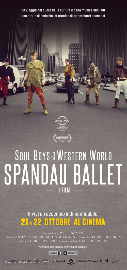 Soul Boys of the Western World - Italian Movie Poster