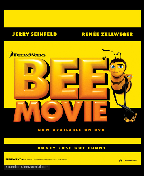 Bee Movie - Video release movie poster