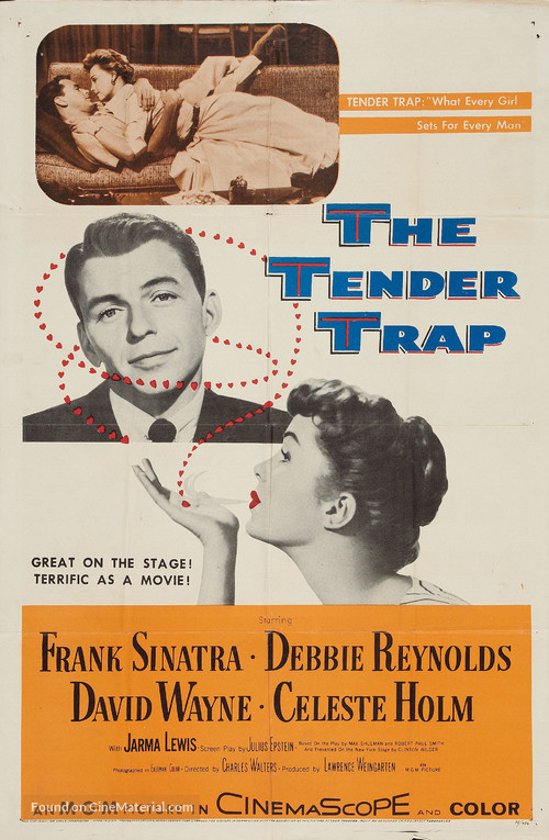 The Tender Trap - Movie Poster