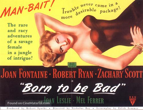 Born to Be Bad - British Movie Poster