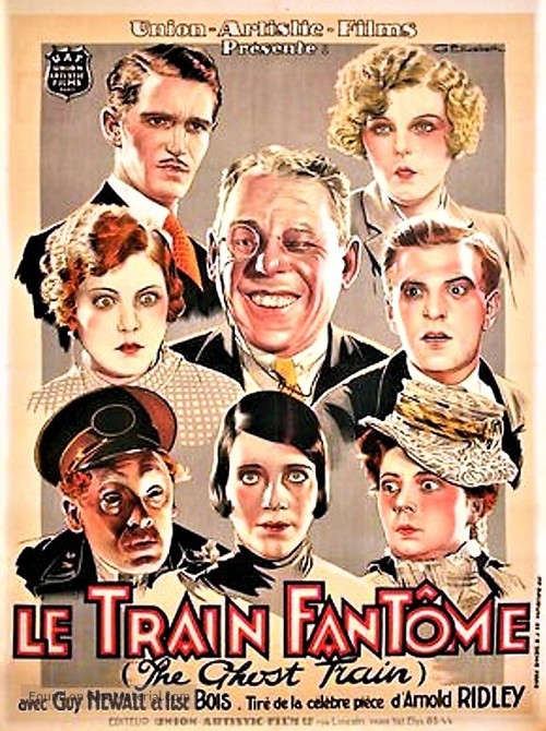 The Ghost Train - French Movie Poster