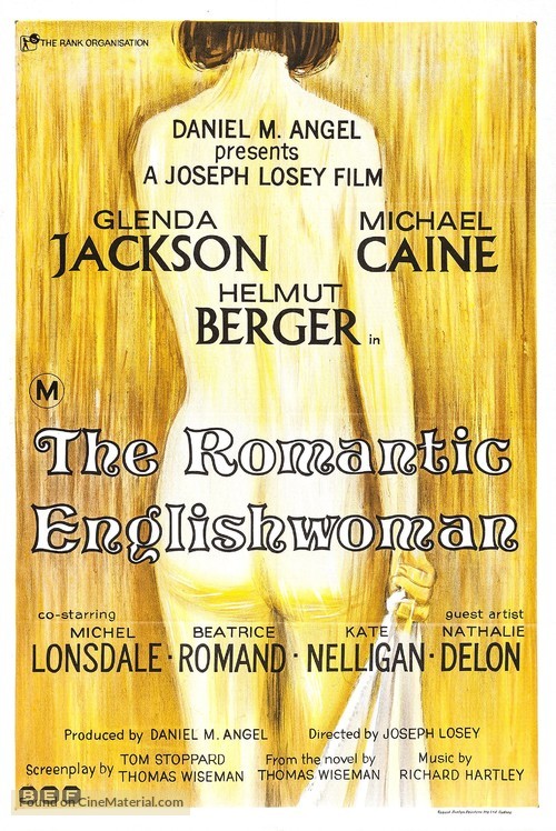The Romantic Englishwoman - Australian Movie Poster