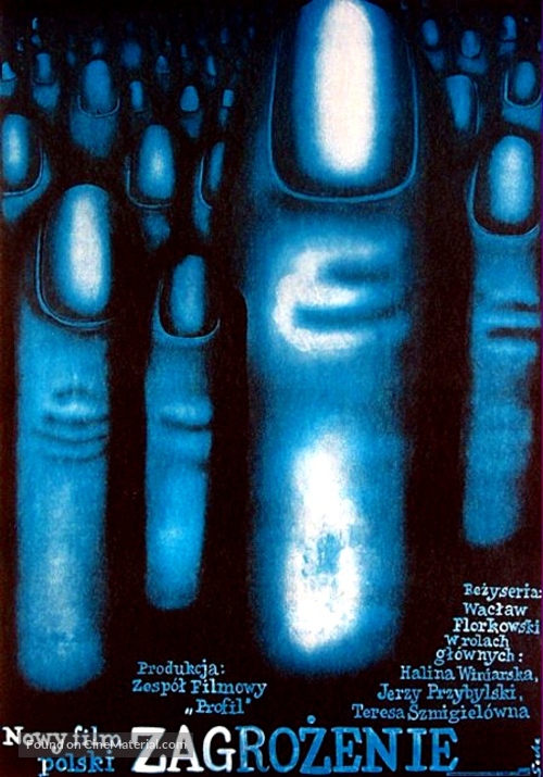 Zagrozenie - Polish Movie Poster