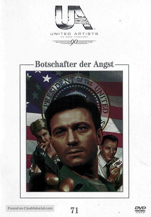 The Manchurian Candidate - German DVD movie cover