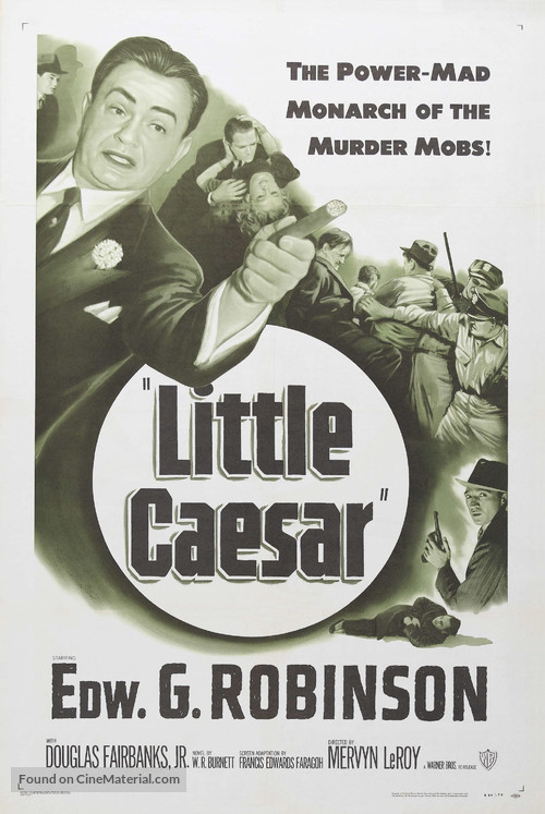 Little Caesar - Re-release movie poster