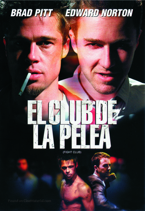 Fight Club - Argentinian DVD movie cover