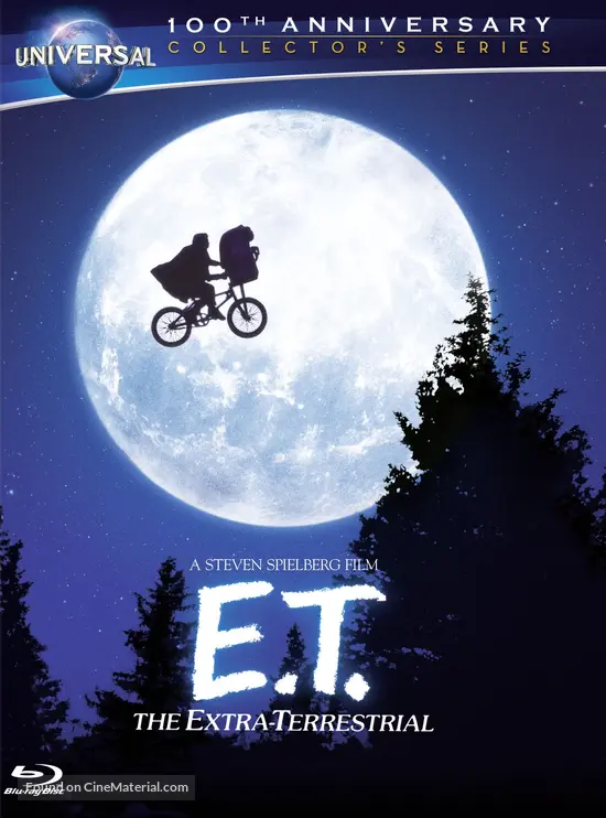 E.T. the Extra-Terrestrial - Blu-Ray movie cover E.T. the Extra-Terrestrial - Blu-Ray movie cover