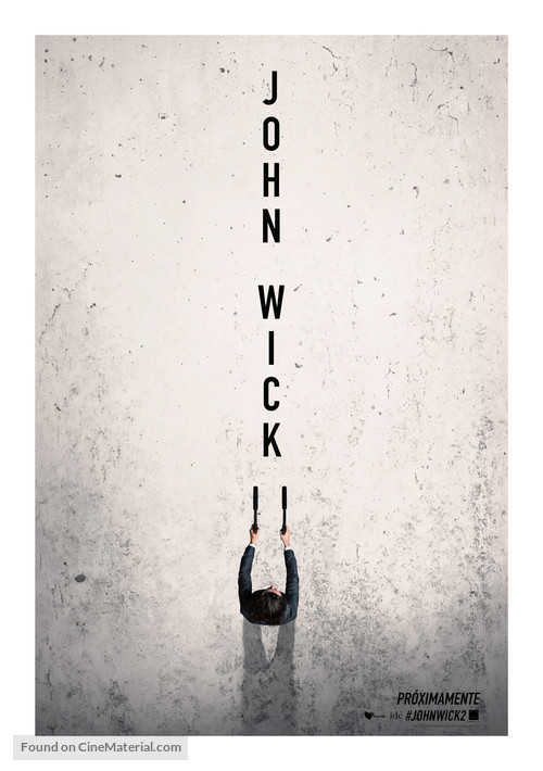 John Wick: Chapter Two - Mexican Movie Poster