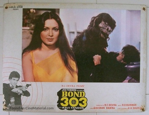 Bond 303 - Indian poster