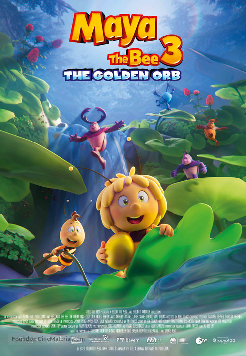 Maya the Bee 3: The Golden Orb - International Movie Poster