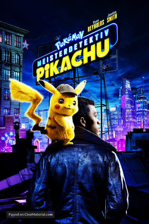 Pok&eacute;mon: Detective Pikachu - German Movie Cover