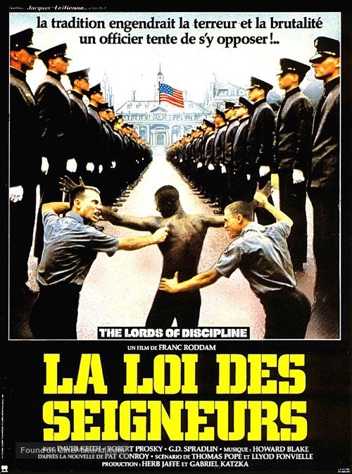 The Lords of Discipline - French Movie Poster