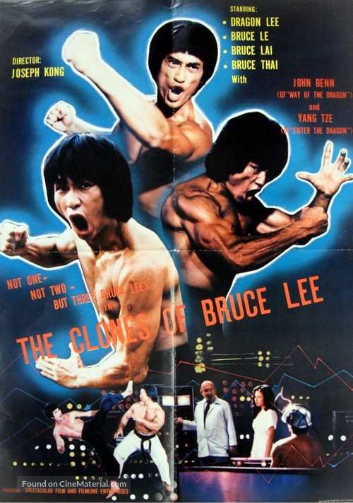 The Clones of Bruce Lee - Movie Poster