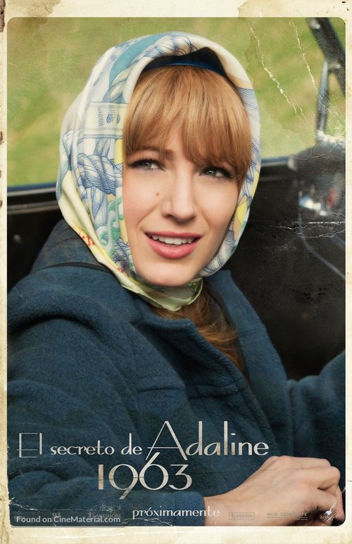 The Age of Adaline - Chilean Movie Poster