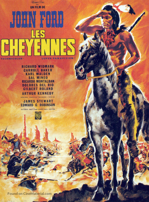 Cheyenne Autumn - French Movie Poster