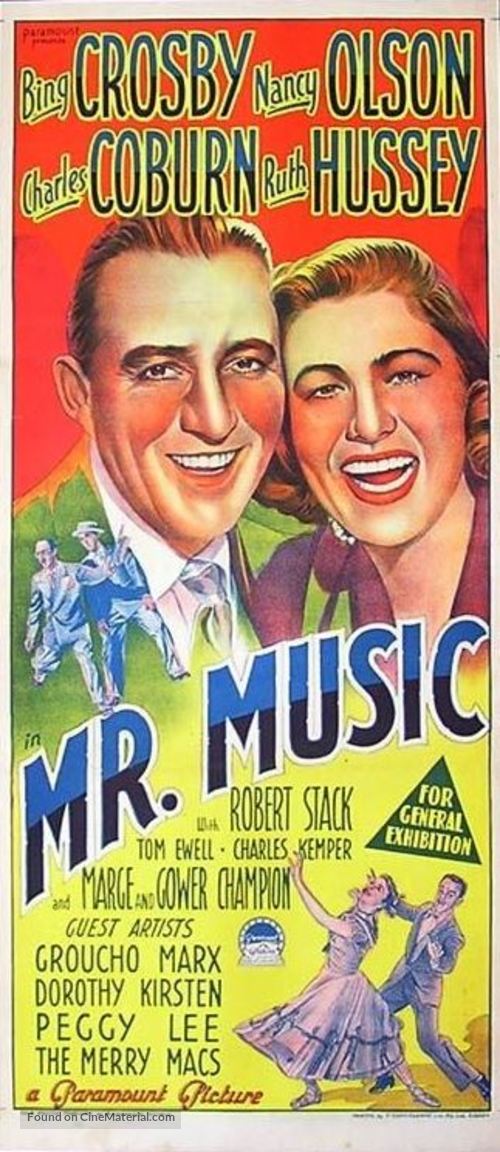 Mr. Music - Australian Movie Poster