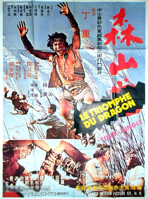 Shen shan hu - French Movie Poster