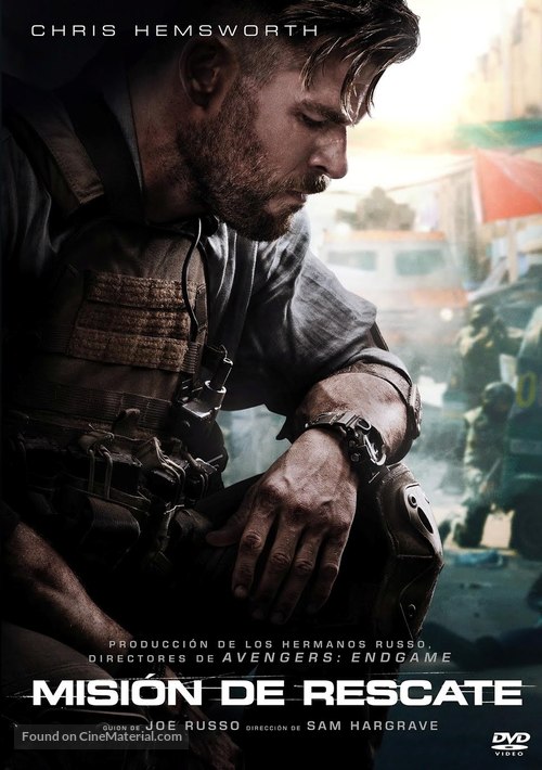 Extraction - Spanish DVD movie cover