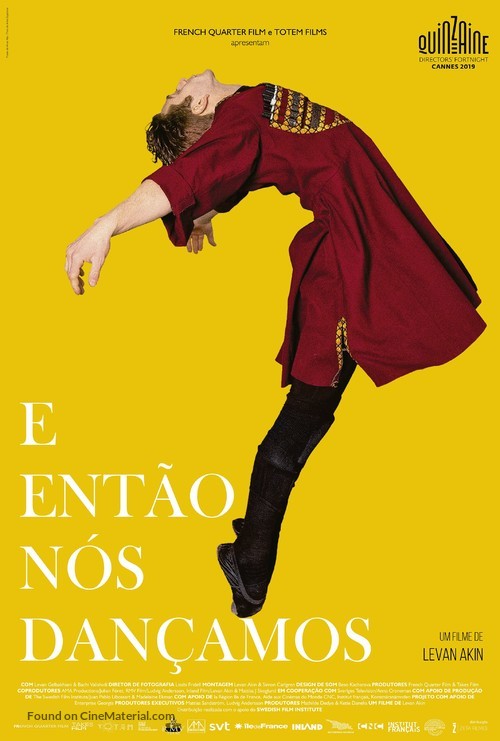 And Then We Danced - Brazilian Movie Poster
