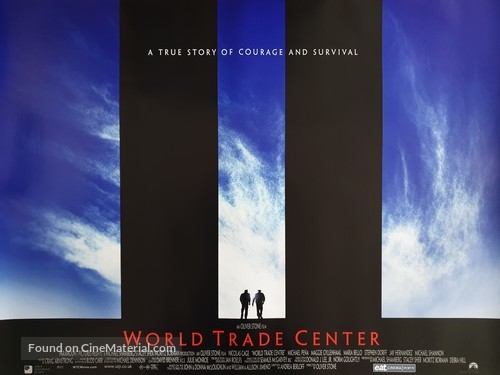 World Trade Center - British Movie Poster