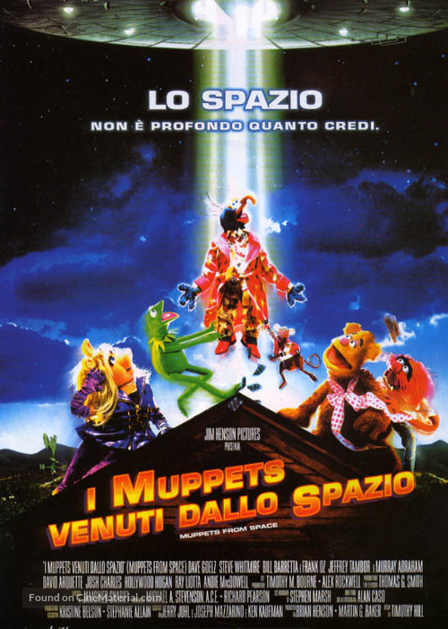 Muppets From Space - Italian Movie Poster