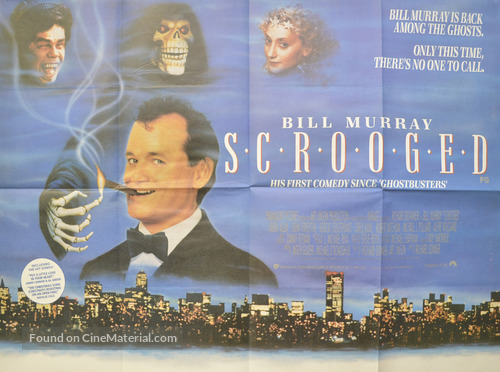 Scrooged - British Movie Poster