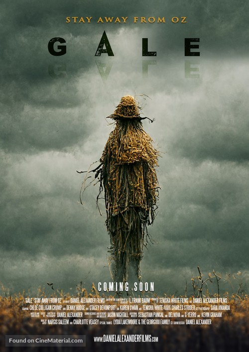 Gale Stay Away from Oz - British Movie Poster