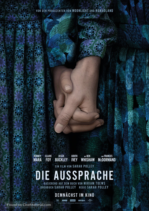 Women Talking - German Movie Poster