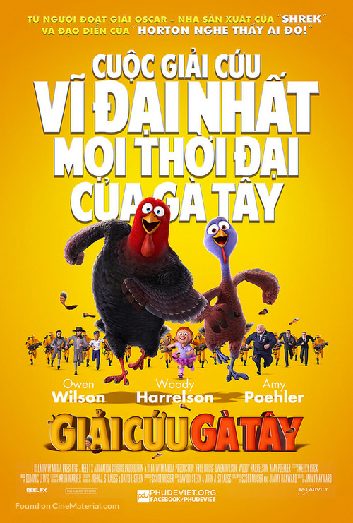 Free Birds - Vietnamese Movie Poster