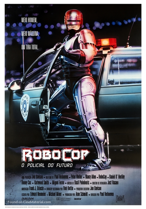 RoboCop - Brazilian Movie Poster