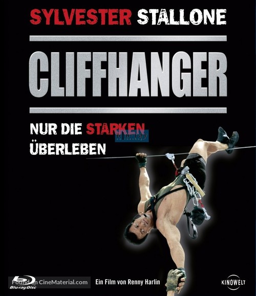 Cliffhanger - German Blu-Ray movie cover