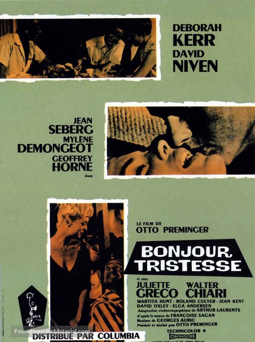 Bonjour tristesse - French Movie Poster